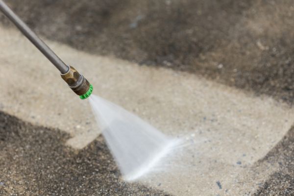 Garage Floor Power Washing in Rotonda West